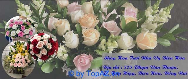 Top 5 cửa hàng hoa tươi chất lượng nhất TP Biên Hòa - Đồng Nai với giá cả phải chăng, giao hàng tận nơi