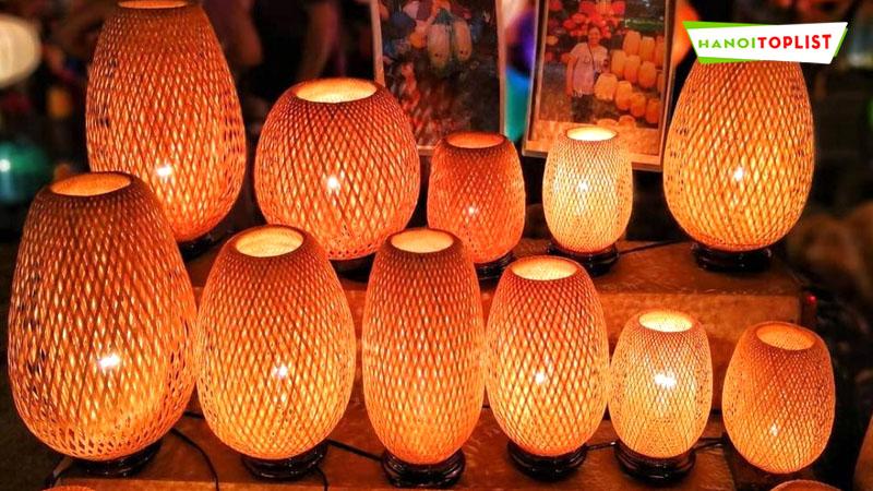 Top 10+ địa chỉ bán đèn mây tre đẹp cuốn hút tại Hà Nội