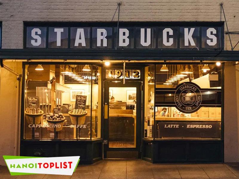 Top những cửa hàng Starbucks tại Hà Nội được giới trẻ săn đón nhiều nhất