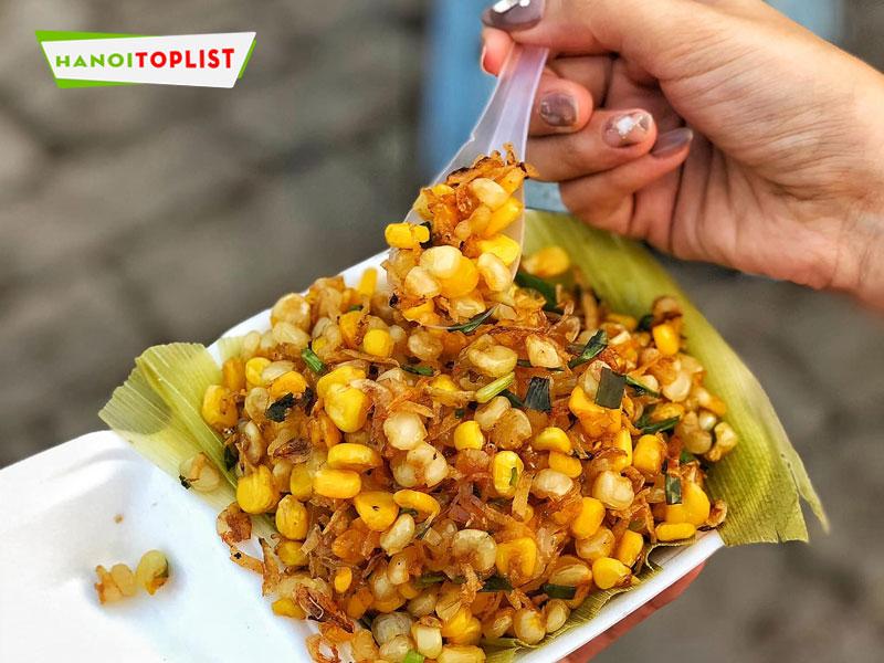 Ngô xào tép Hà Nội | Gợi ý 10+ địa chỉ ăn vặt hấp dẫn khó cưỡng