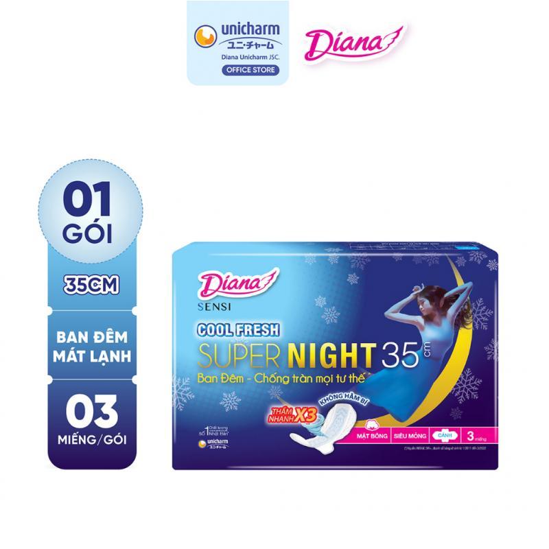 Top 6 Sản phẩm băng vệ sinh Diana ban đêm được ưa chuộng nhất hiện nay