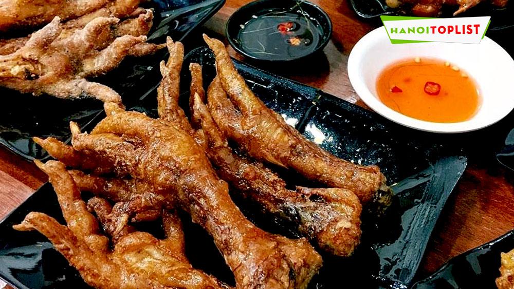 Khám phá ngay 10 quán chân gà Hà Nội ngon tuyệt vời