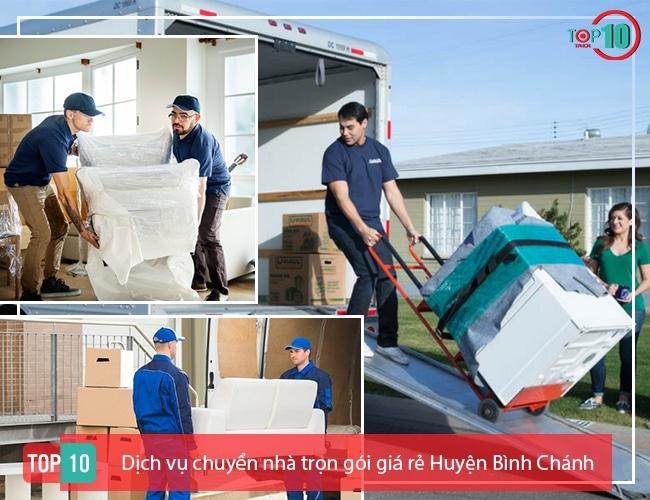 Top 10 dịch vụ chuyển nhà Bình Chánh uy tín và giá cả phải chăng