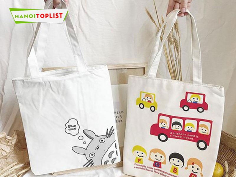 Top 10+ địa chỉ bán túi vải canvas Hà Nội với những thiết kế tuyệt đẹp