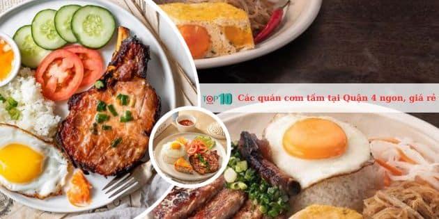 Top 6 quán cơm tấm nổi tiếng, đông khách nhất ở Quận 4