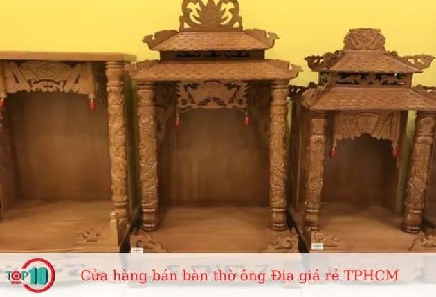 Top 10 địa chỉ mua bàn thờ ông Địa giá tốt nhất tại TP.HCM