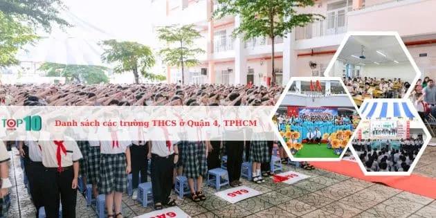 Danh sách những trường THCS tốt nhất tại Quận 4, TPHCM