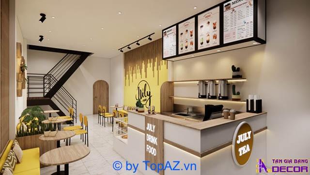Top 10 công ty thiết kế và thi công quán trà sữa uy tín tại TP.HCM