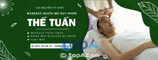 Top 5 Spa massage trị liệu tại Quy Nhơn - Điểm đến lý tưởng để phục hồi sức khỏe và thả lỏng tâm hồn