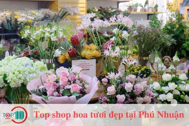 20 tiệm hoa tươi đẹp và giá tốt nhất quận Phú Nhuận, TP.HCM - giao hàng tận nơi