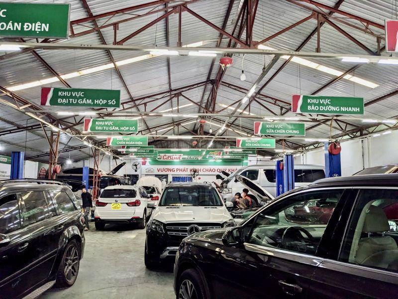 Top 7 xưởng và gara sửa chữa ô tô uy tín tại TP. HCM