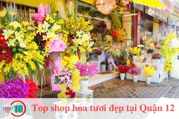 Top 10 Shop Hoa Tươi Đẹp, Giá Rẻ và Giao Tận Nơi tại Quận 12, TPHCM