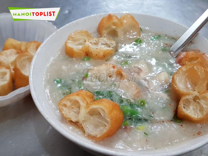 Thỏa lòng chiếc bụng đói với TOP 14+ quán cháo đêm Hà Nội ngon “nuốt lưỡi”