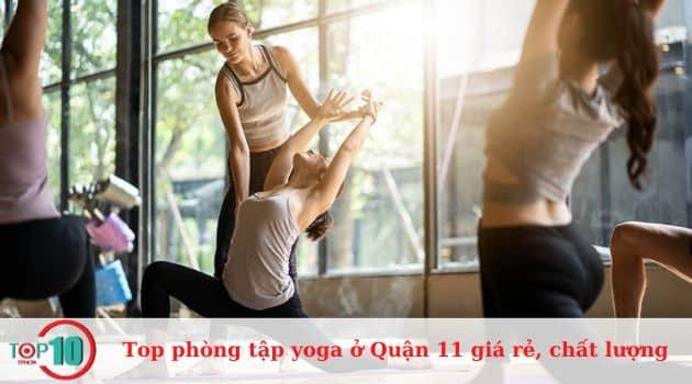 10 phòng tập yoga Quận 11 đáng trải nghiệm: Chất lượng vượt trội - Giá cả hợp lý - Dịch vụ chuyên nghiệp