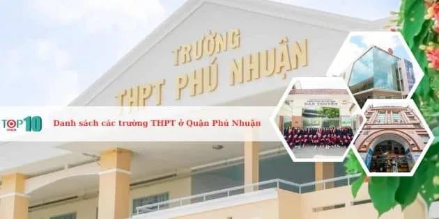 Top những trường THPT hàng đầu tại quận Phú Nhuận, TP.HCM