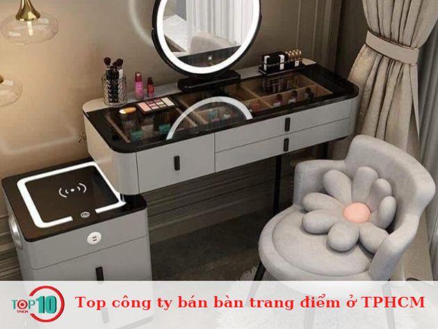 Khám Phá 10 Địa Chỉ Cung Cấp Bàn Trang Điểm Đẹp Nhất Tại TPHCM