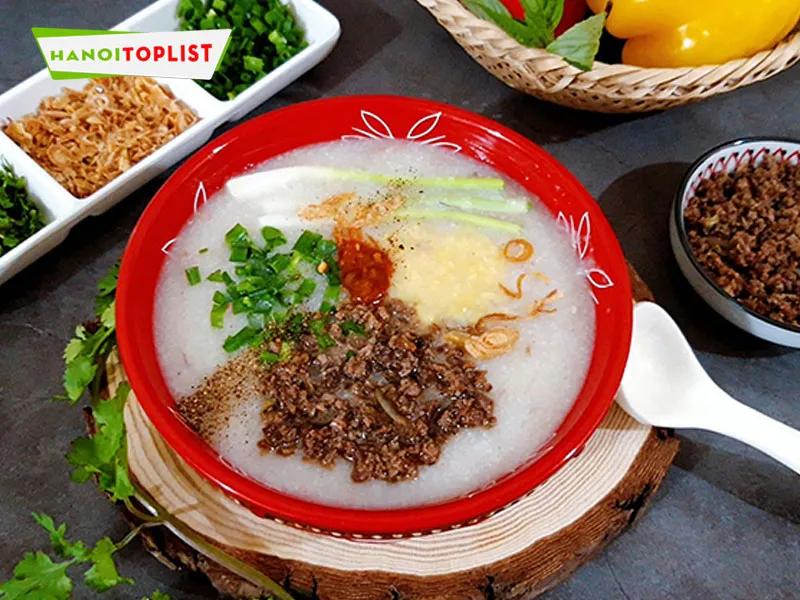 10+ địa chỉ thưởng thức cháo bồ câu Hà Nội - hương vị đậm đà, dinh dưỡng trọn vẹn