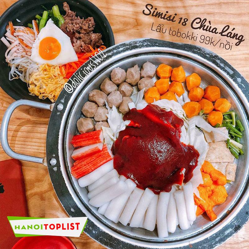 Top 12+ quán lẩu tokbokki Hà Nội không thể bỏ lỡ