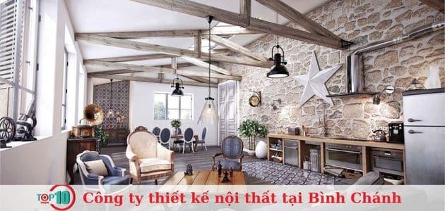 Top 6 công ty thiết kế nội thất hàng đầu tại huyện Bình Chánh