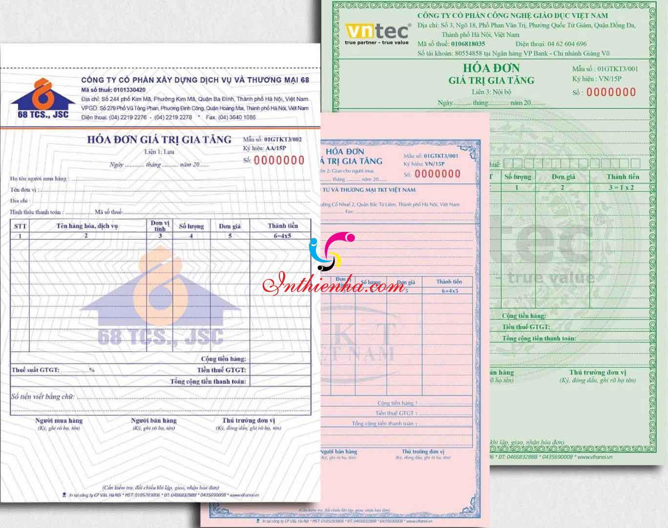 8 địa chỉ in hóa đơn đáng tin cậy, chất lượng vượt trội tại thủ đô Hà Nội