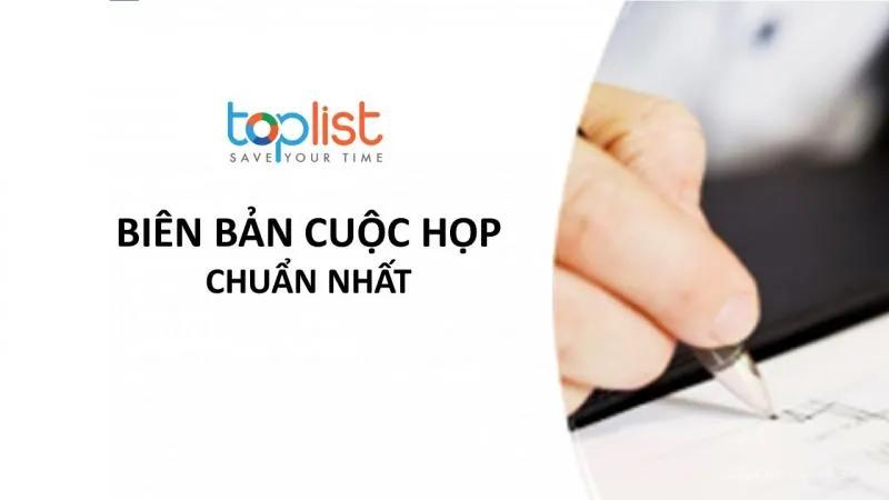Top 4 Mẫu Biên Bản Cuộc Họp Chuẩn Mới Nhất