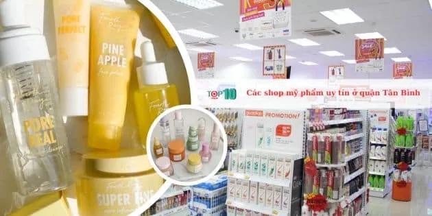 Top 10 cửa hàng mỹ phẩm nổi bật và đáng tin cậy tại quận Tân Bình