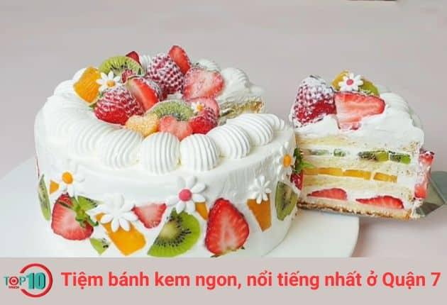 Top 10 tiệm bánh kem nổi tiếng và ngon nhất tại Quận 7, TP.HCM