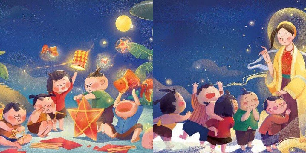 Top 13 Bài văn mẫu tả đêm Trung thu rước đèn vui nhất dành cho học sinh lớp 5