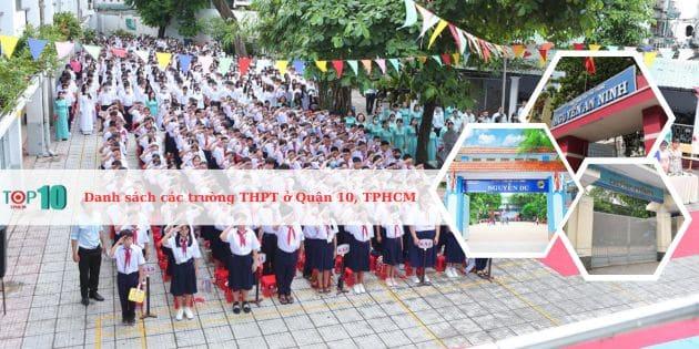 Top những trường THPT chất lượng nhất tại Quận 10, TP.HCM