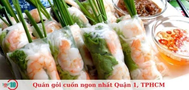 5 quán gỏi cuốn ngon và giá cả phải chăng tại Quận 1