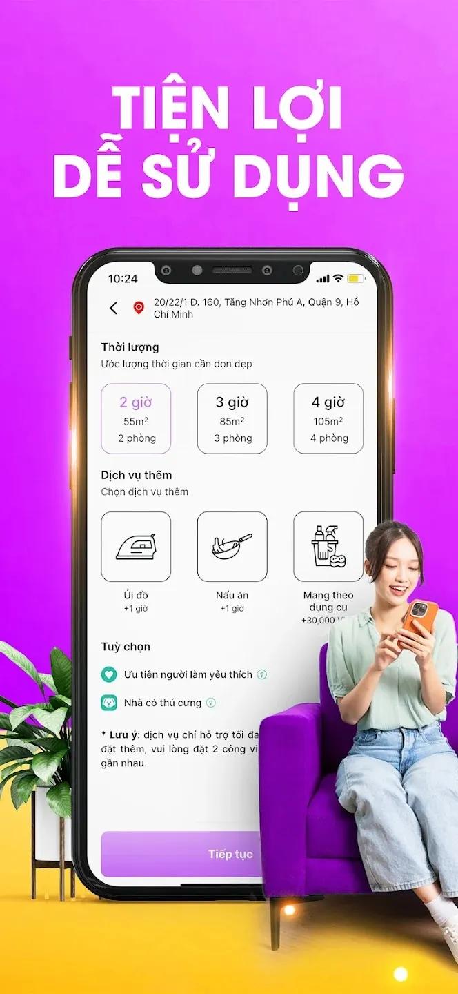 Top 7 ứng dụng tìm giúp việc theo giờ uy tín hiện nay