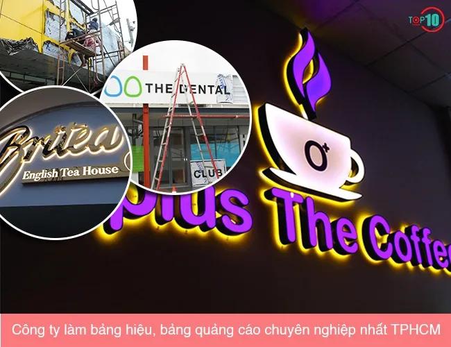 Top 10 địa chỉ thiết kế & thi công bảng hiệu, biển quảng cáo tại TPHCM: Đảm bảo chất lượng - Giá thành cạnh tranh