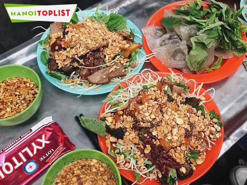 Top 10+ quán nộm đu đủ Hà Nội giá sinh viên - ngon 'bá cháy' không thể bỏ qua