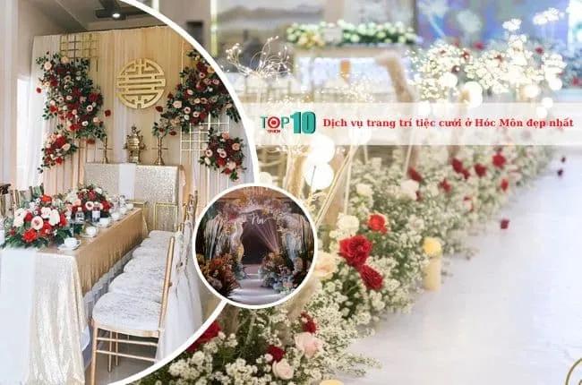 4 địa chỉ trang trí tiệc cưới tại Hóc Môn được yêu thích nhất với phong cách ấn tượng và dịch vụ chuyên nghiệp
