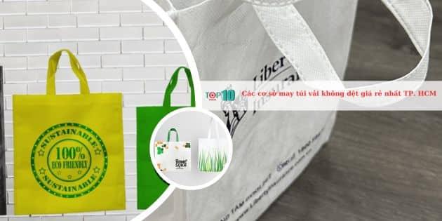 11 địa chỉ may túi vải không dệt uy tín, giá tốt nhất TP.HCM