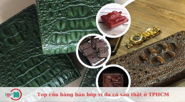14 địa chỉ vàng mua bóp ví da cá sấu chính hãng, chất lượng đỉnh cao tại TP.HCM