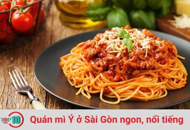 Top 10 Quán Mì Ý Ngon, Được Yêu Thích Nhất Tại Sài Gòn