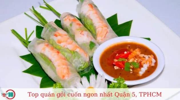 Top 5 địa chỉ thưởng thức gỏi cuốn đỉnh cao tại Quận 5, TP.HCM