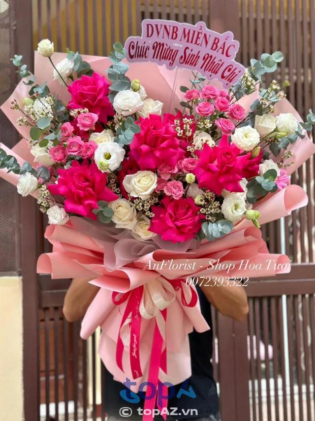 5 địa điểm đặt hoa sinh nhật chất lượng nhất tại Q. Long Biên bạn không nên bỏ qua
