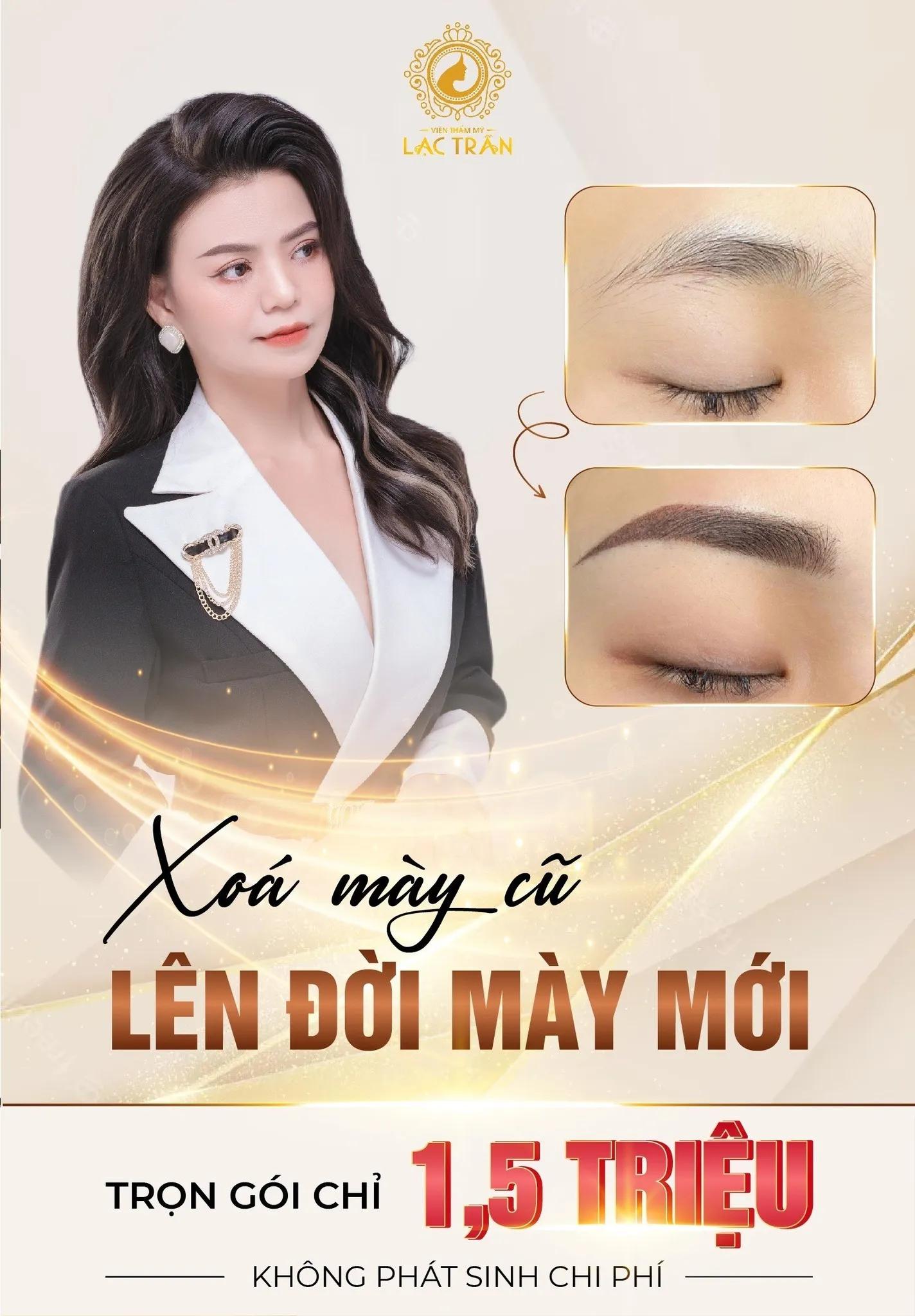 Top 5 địa chỉ xóa xăm lông mày chất lượng và uy tín nhất tại Đà Nẵng