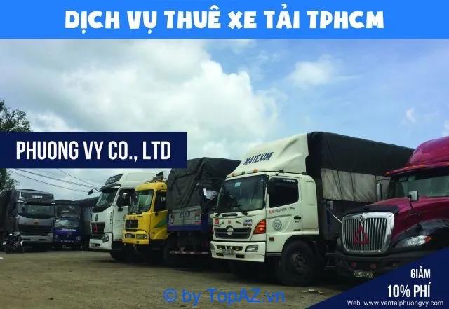 Top 10 Dịch vụ Cho Thuê Xe Tải Chở Hàng Uy Tín tại TP.HCM
