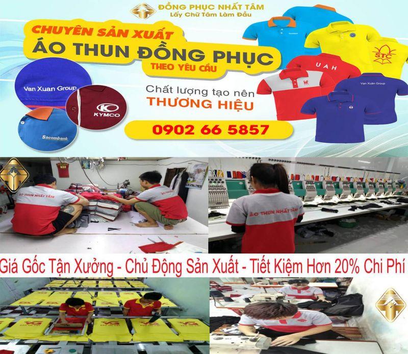 Top 13 đơn vị may áo thun đồng phục đáng tin cậy và chất lượng bậc nhất TP.HCM