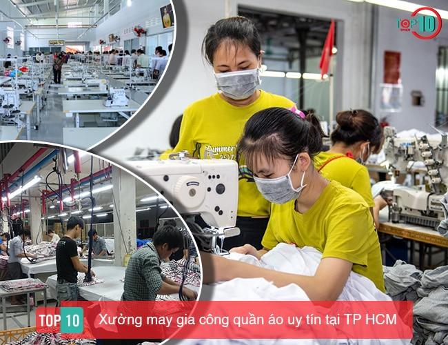 Top 10 xưởng may gia công uy tín tại TP.HCM – Nơi khởi nguồn những sản phẩm chất lượng