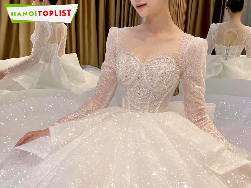 Khám phá hơn 15 địa điểm cho thuê váy cưới đẹp nhất Hà Nội