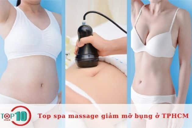Danh sách 10+ Spa massage giảm mỡ bụng tại TPHCM chất lượng nhất