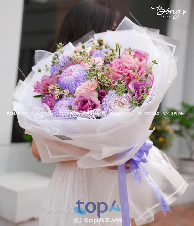 Top 5 cửa hàng hoa sinh nhật tại Q. Ba Đình: Đa dạng sắc hoa, thiết kế tinh tế