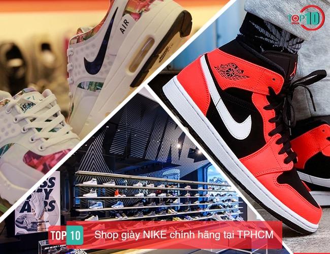 Top 10 cửa hàng Nike chính hãng đáng tin cậy tại TPHCM