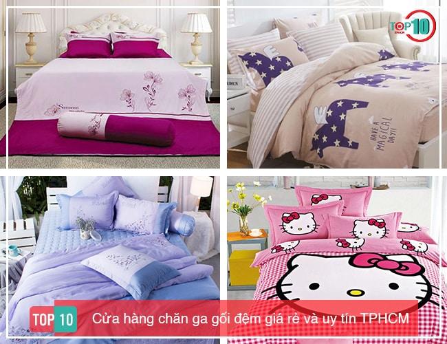 Top 10 địa chỉ mua chăn ga gối đệm chất lượng, giá tốt nhất tại TP.HCM