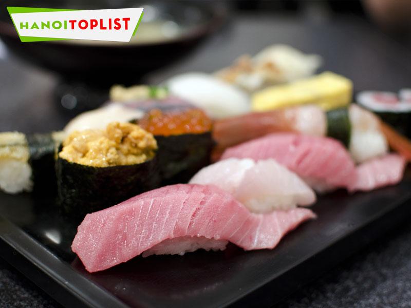 Top 30+ quán sushi ngon tại Hà Nội không thể bỏ lỡ, mang đến những trải nghiệm ẩm thực Nhật Bản đậm đà và chất lượng vượt trội.
