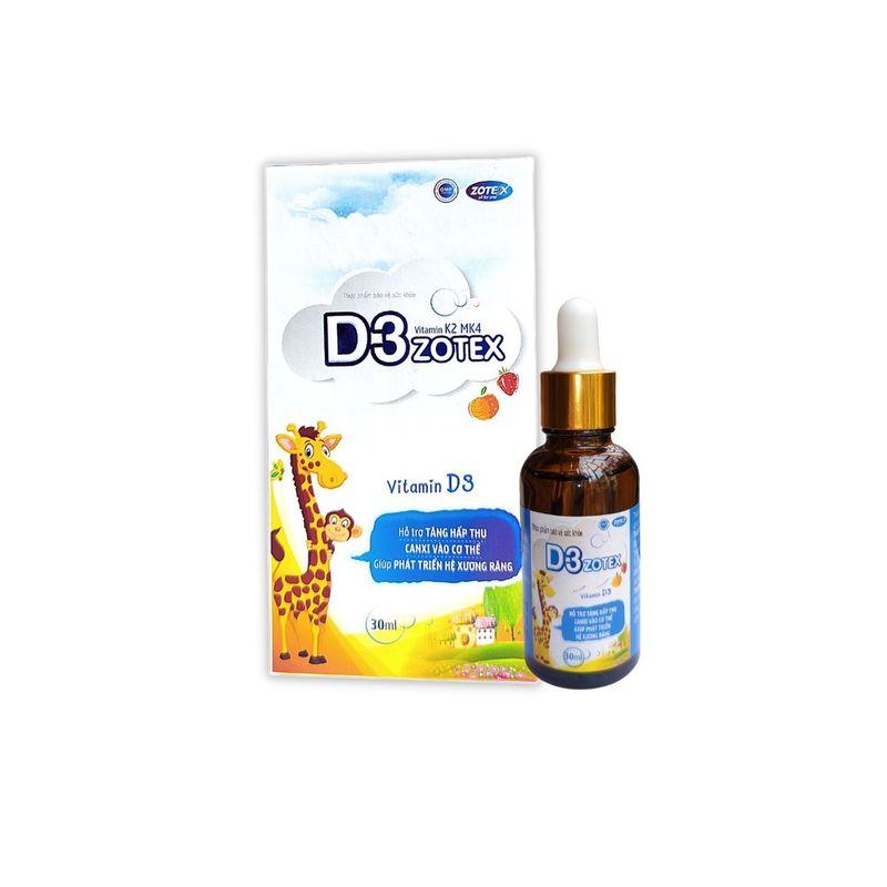 Top 5 sản phẩm vitamin D3 chất lượng nhất Việt Nam dành cho trẻ em năm 2024